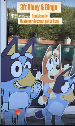 Bluey Cut Out