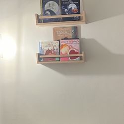 Floating Bookshelves 