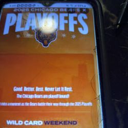 Tickets For The Bears Vs The Packers Playoffs Game 