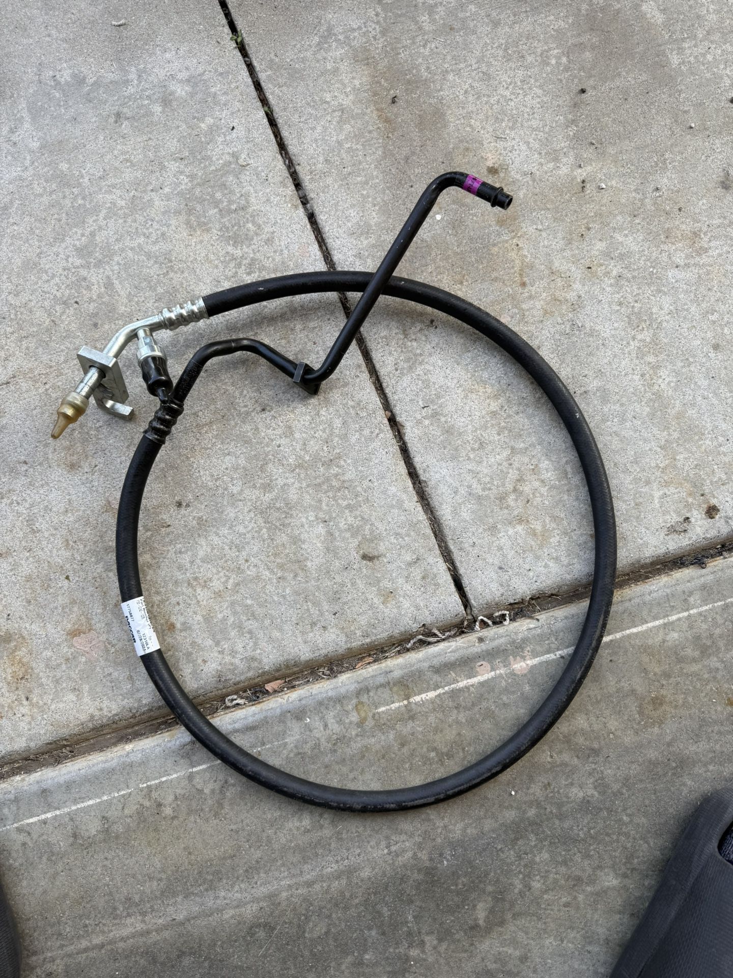 F50-6(contact info removed) Peterbilt A/C Discharge Hose