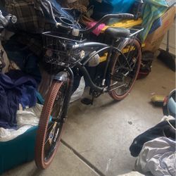 26 Inch Bike Black And Orange 