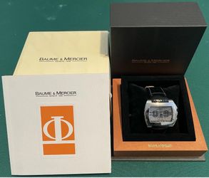 Baume & Mercier Hampton City Chronograph- Gray Men's Watch - 45mm M0A08345
