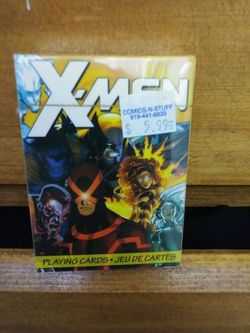 X men playing cards. New