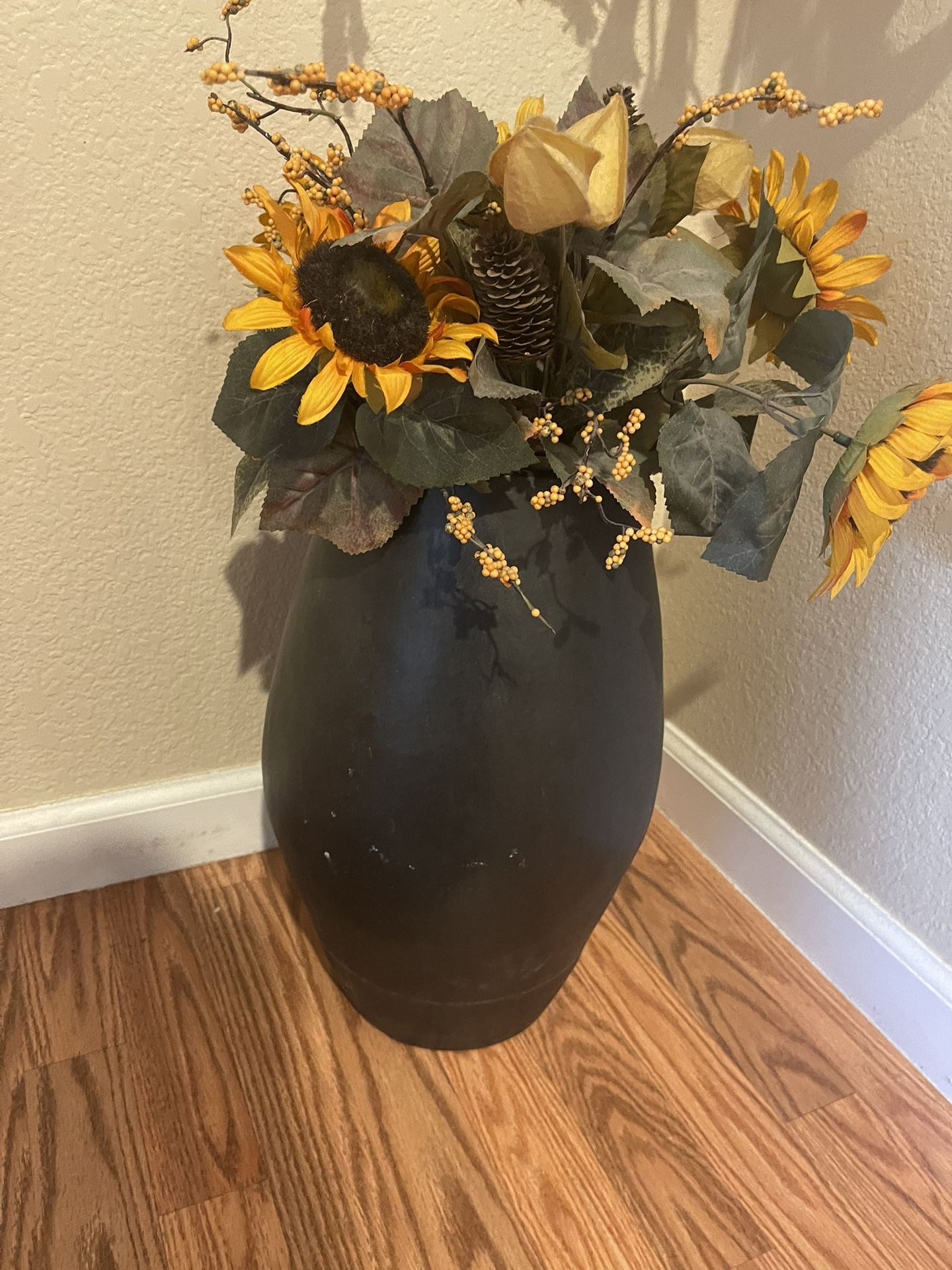 vase with flowers