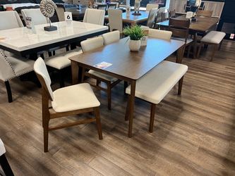 Modern dining set 6-piece set new! SALE