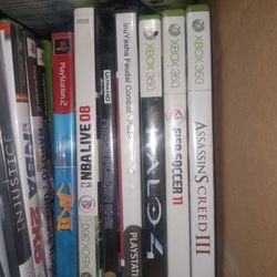 Xbox 360 And Ps2 Games
