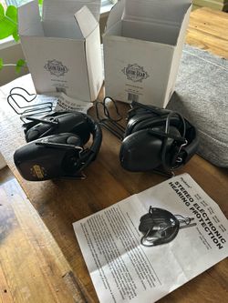 Hyskore Stereo Electronic Hearing Protection-$20 each