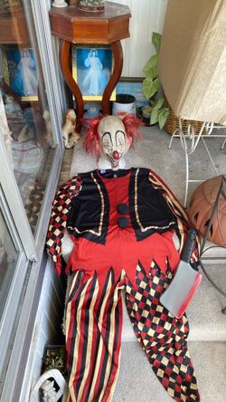 Adults costumes  scary evil killer joker clown