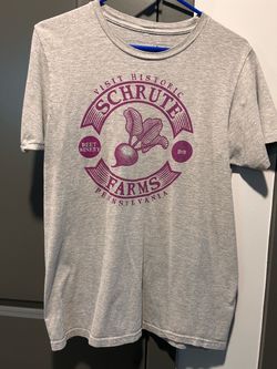 (The Office TV show) Shrute Farms beets TShirt Medium