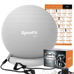 Exercise Ball, 65cm Anti-Burst Yoga Ball