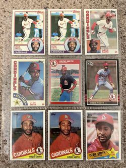 Ozzie Smith Baseball Card Lot (101 Cards)