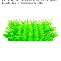 Silicone Grass Mat for Cats