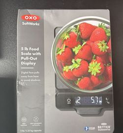 5lb Food Scale With Pull Out Display