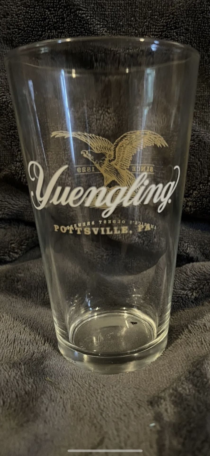 Yuengling Pint Glass, America’s Oldest Brewery