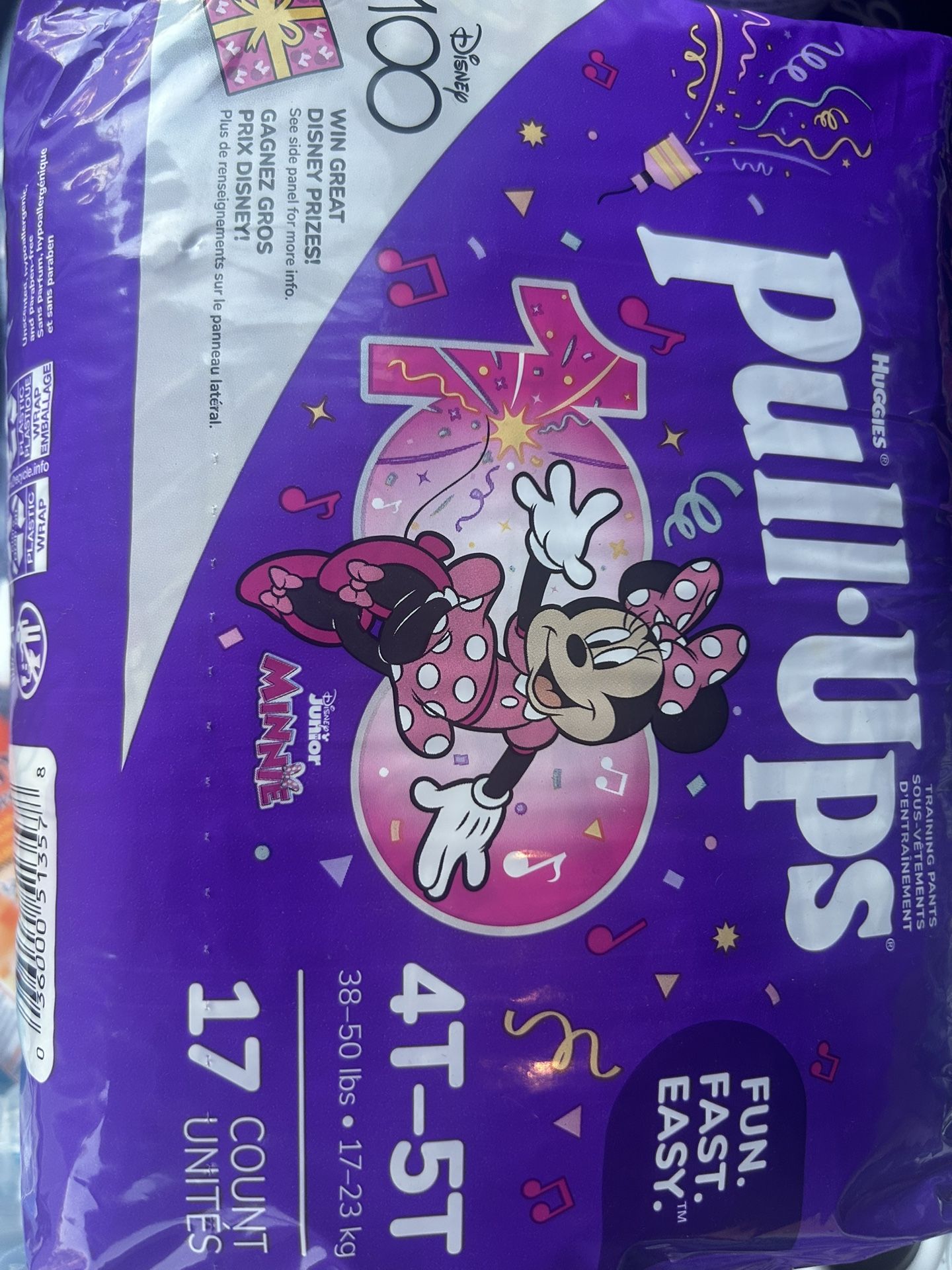 17 pack pulls up diapers