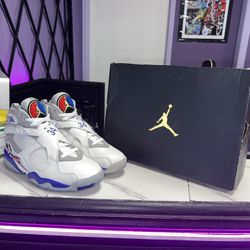 RARE Sample Jordan 8 OVO x Charkes Oakley 