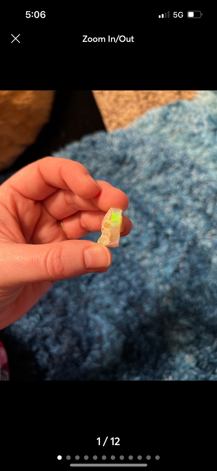 rough opal gemstone