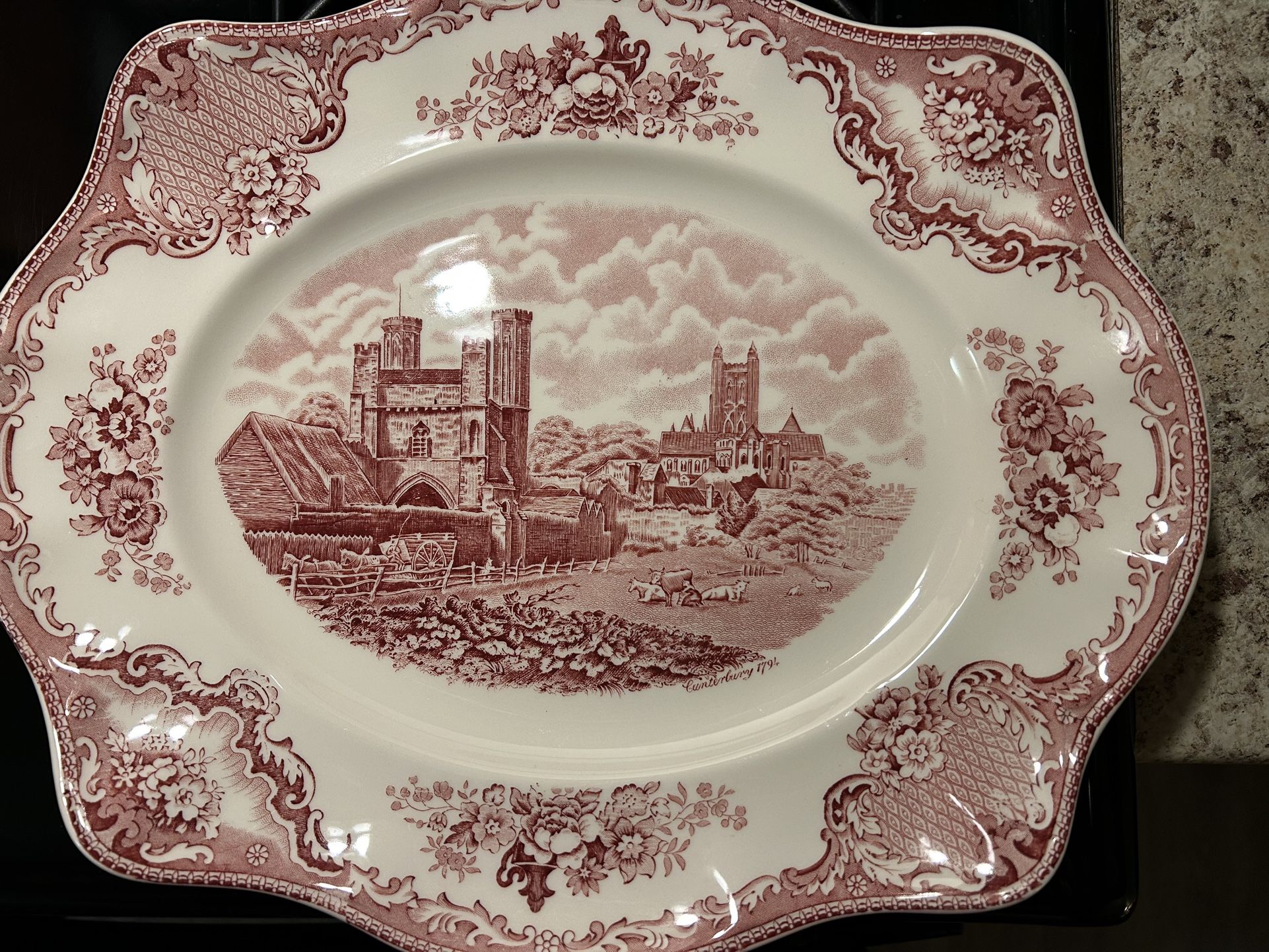 Johnson Brothers Old British Castles Platter