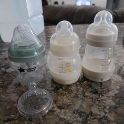 MAM And Tommy Tippee Bottles