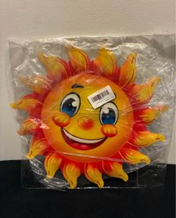 Metal Sun Wall Decor