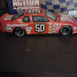 1998 Action Ricky Craven Budweiser 50th Anniversary 1/24 NASCAR Diecast..