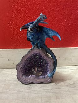 Dragon Crystal Cave Figurine