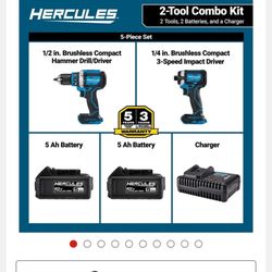 Hercules DrillSet Brushless