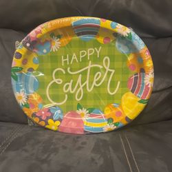New In Package Hobby Lobby Sealed 20 Count Big Oval Easter Plates