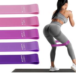 Resistance Loop Exercise Bands, Resistance Bands Exercise Bands for Home Fitness, Stretching, Strength Training, Physical Therapy,Elastic Workout Band