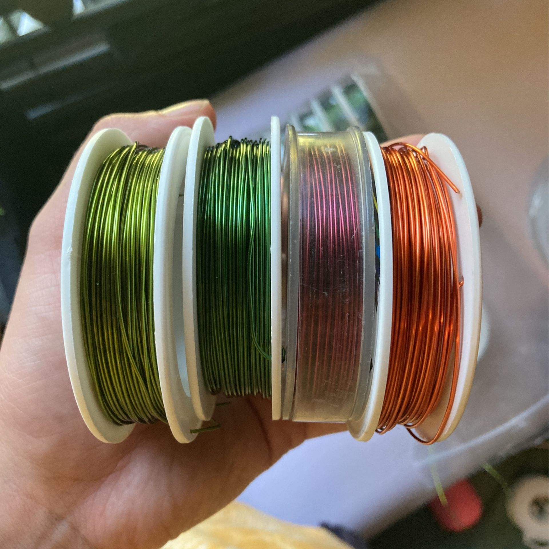 craft colored copper wire
