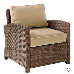 Outdoor Wicker Armchair