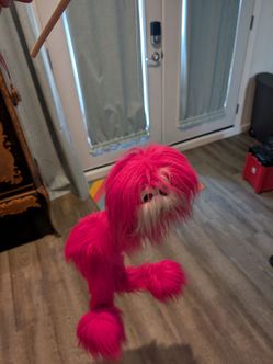 Vintage Limber Louie Marionette - Pink