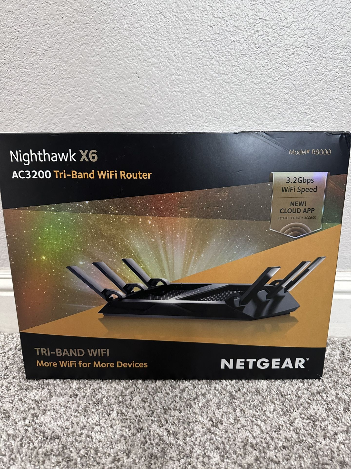 NETGEAR Nighthawk X6 Smart Wi-Fi Router