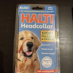 Halti Head collar Size 3 Black