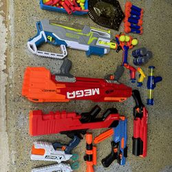 Nerf Guns & Darts, Etc - FREE