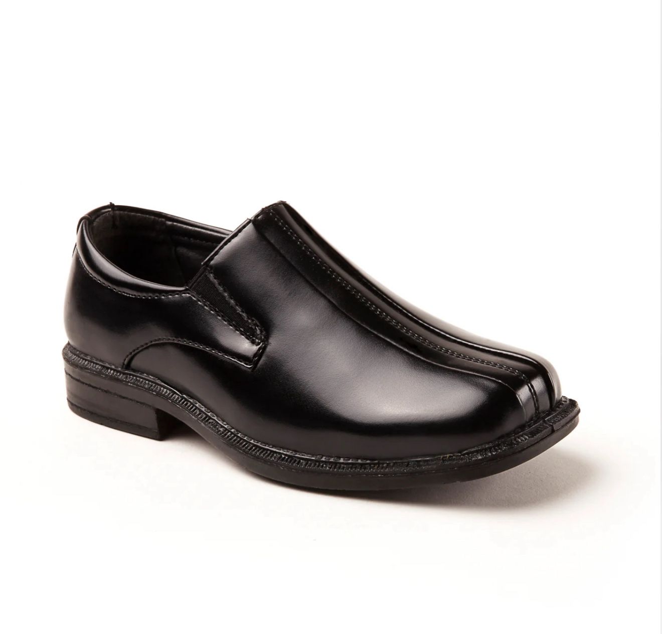 Deer Stags Kids’ Wings Dress Slip-On in Black *SIZE 12W*