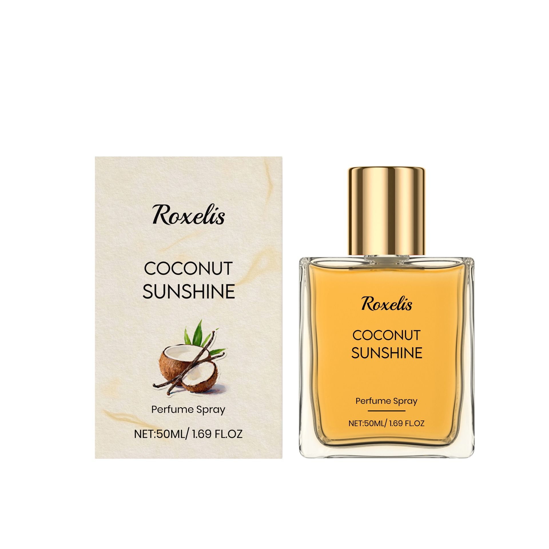 Roxelies vanilla coconut fragrance spray