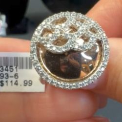 Sterling Silver Cocktail Ring 