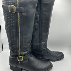 Steve Madden Quilla Tall Knee Boot sz 8 1/2 (very Clean)
