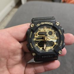 Gold & Black G Shock