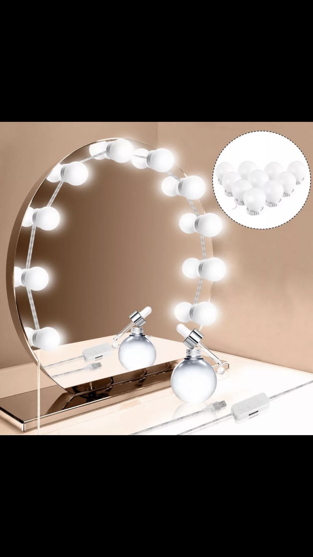 10Pcs Makeup Mirror Vanity LED Light