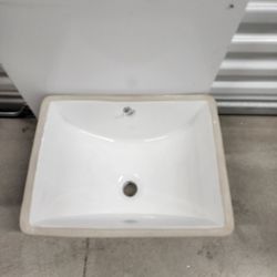 Bathroom Sink Porcelain Undermount