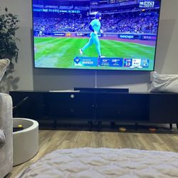 WLIVE TV Stand for 55 Inch TVs