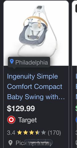 Ingenuity Baby Swing