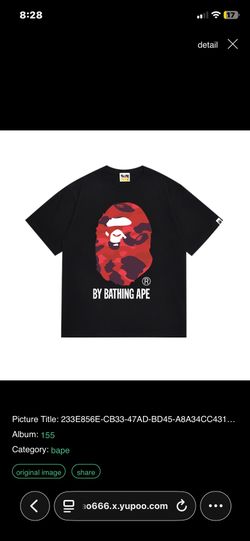 BAPE SHIRTS 1T01 100% COTTON