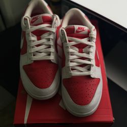 championship red dunks, 9.5