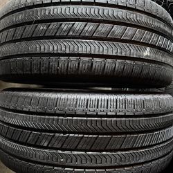 Pair of 275 45 22 Continental cross contact tires