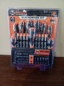 Bulldog 39 piece Screwdriver set