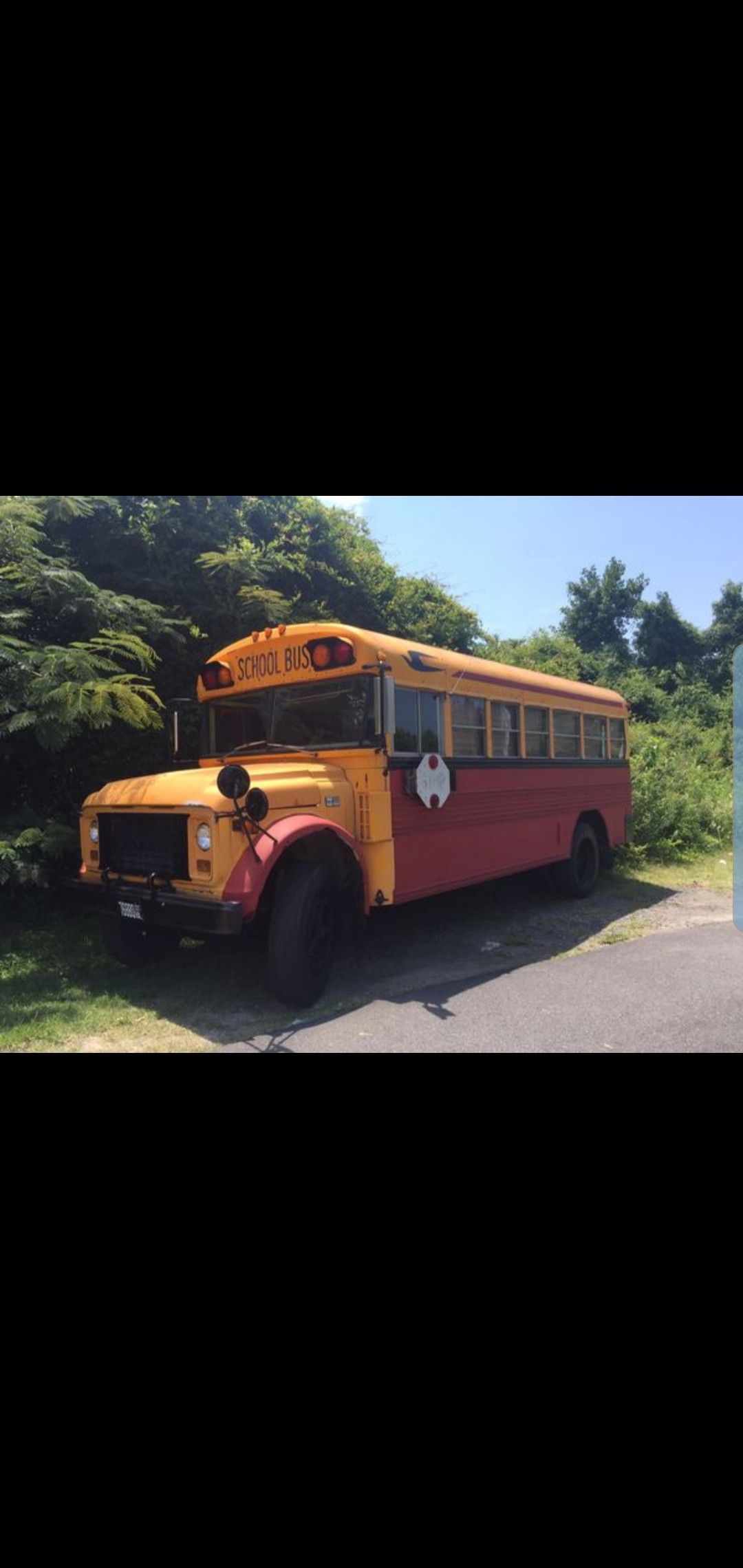 School bus still runs and drives