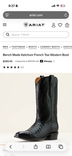 Ariat Caiman Boots